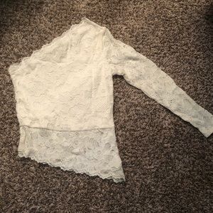 Express one-shoulder top